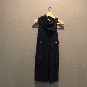 Nautical sleeveless dress